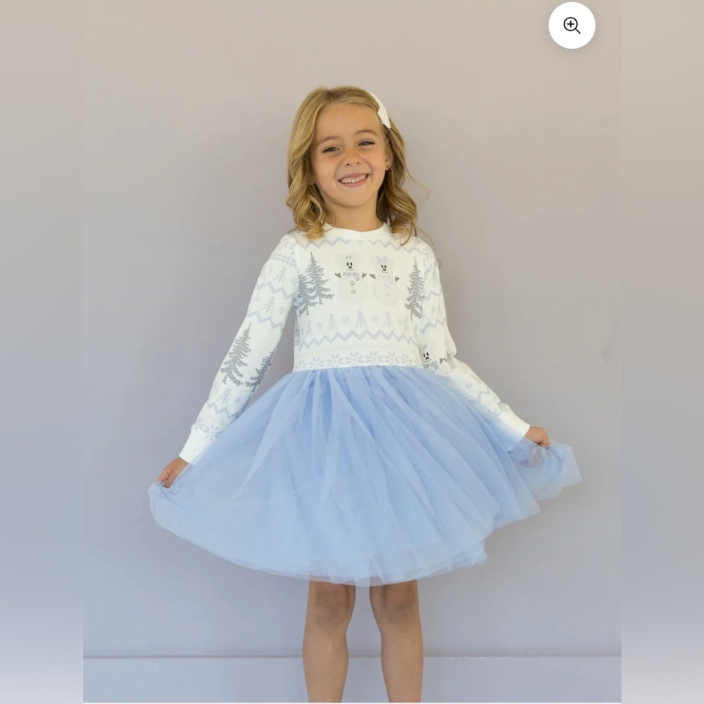 Taylor Joelle | Disney Girl’s Snowman Mickey Mouse Dress
